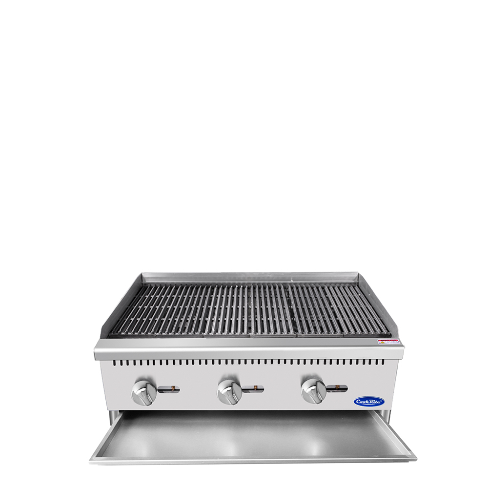 Star 5136CF 36 Electric Charbroiler w/ Cast Iron Grates, 240v/1-3ph