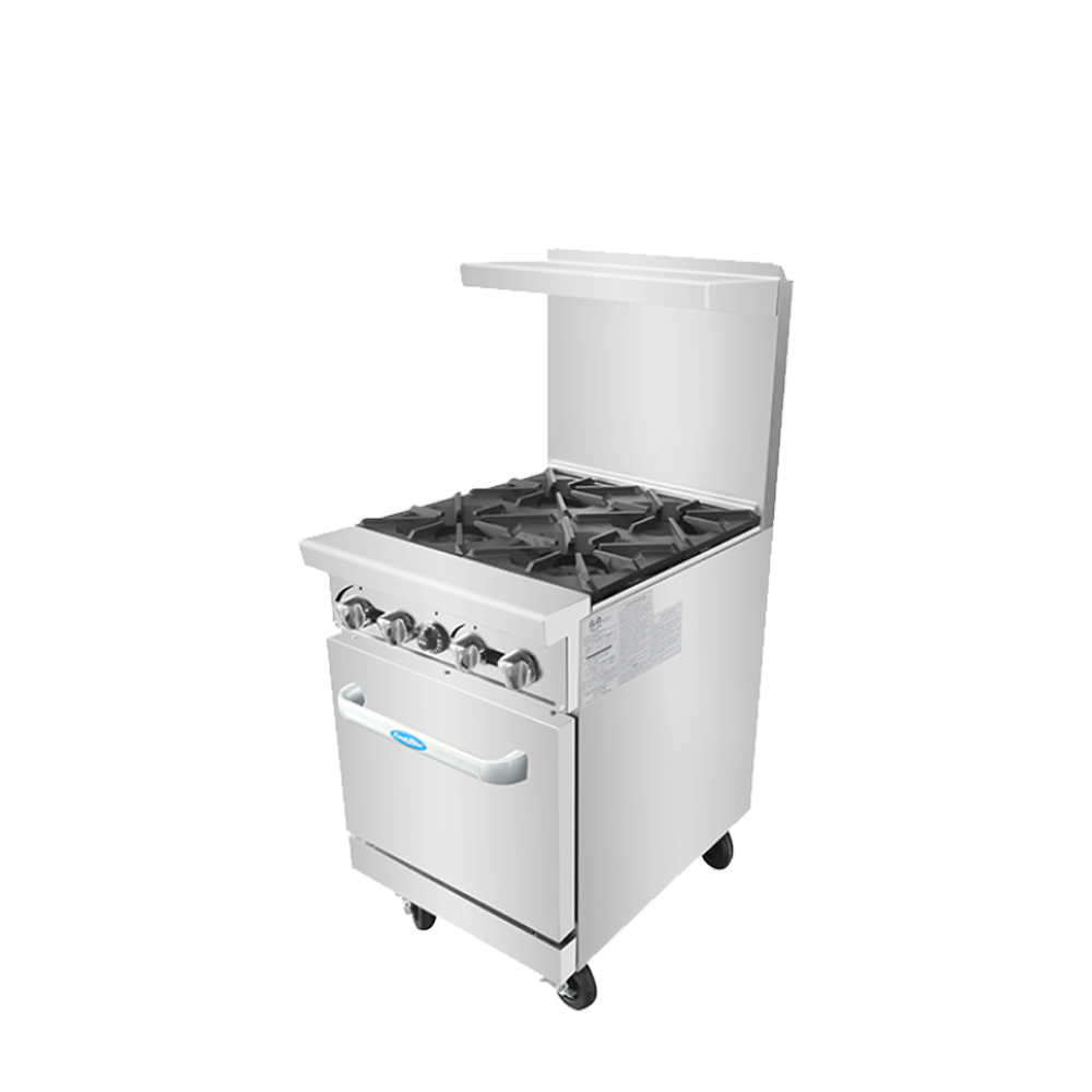 ATO-24G Gas Range with Griddle Tops – Atosa USA