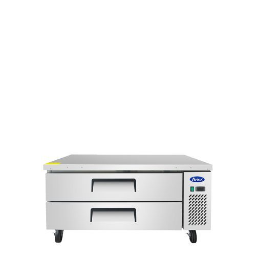 A front view of Atosa's 48" Refrigerated Chef Base