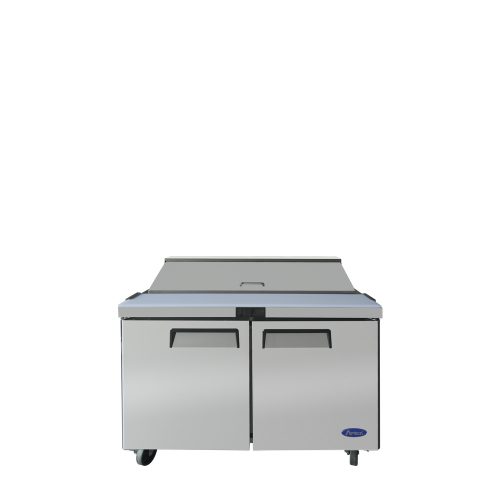 A front view of Atosa's standard top sandwich prep table