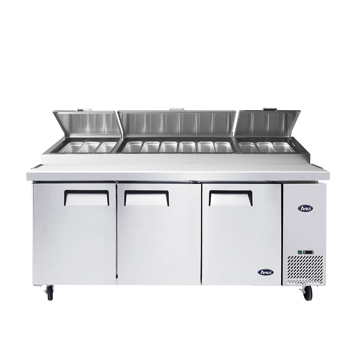 AFP / S903 refrigerated saladette pizzeria in stainless steel - Pizza  equipment