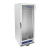 An angled view of CookRite's Heated Insulated Cabinet (Holds 18 Pans)