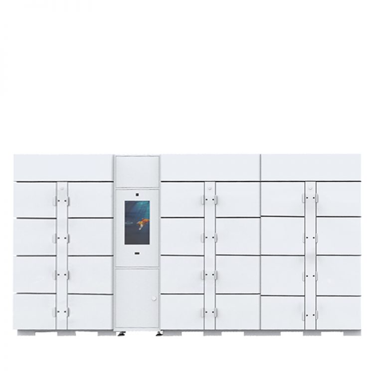 A front view of Atosa's Intelligent Food Safe Locker and Control Panel