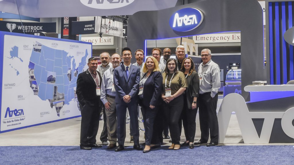 Photo of the Atosa USA team at the NRA show