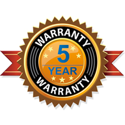 5 Year Compressor Warranty