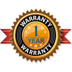 1 Year Parts and Labor Warranty