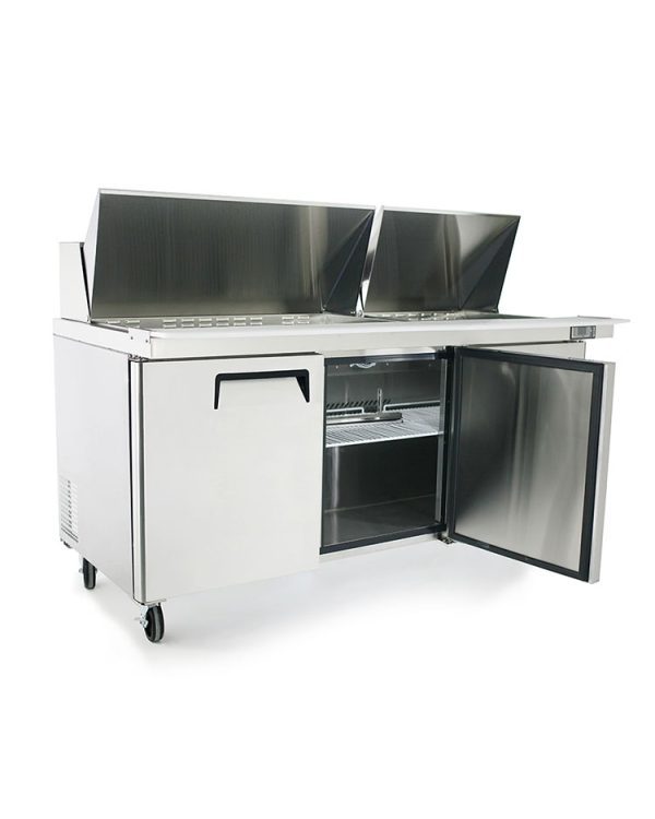 MSF8308GR — 72″ Refrigerated Mega Top Sandwich Prep. Table - Atosa USA