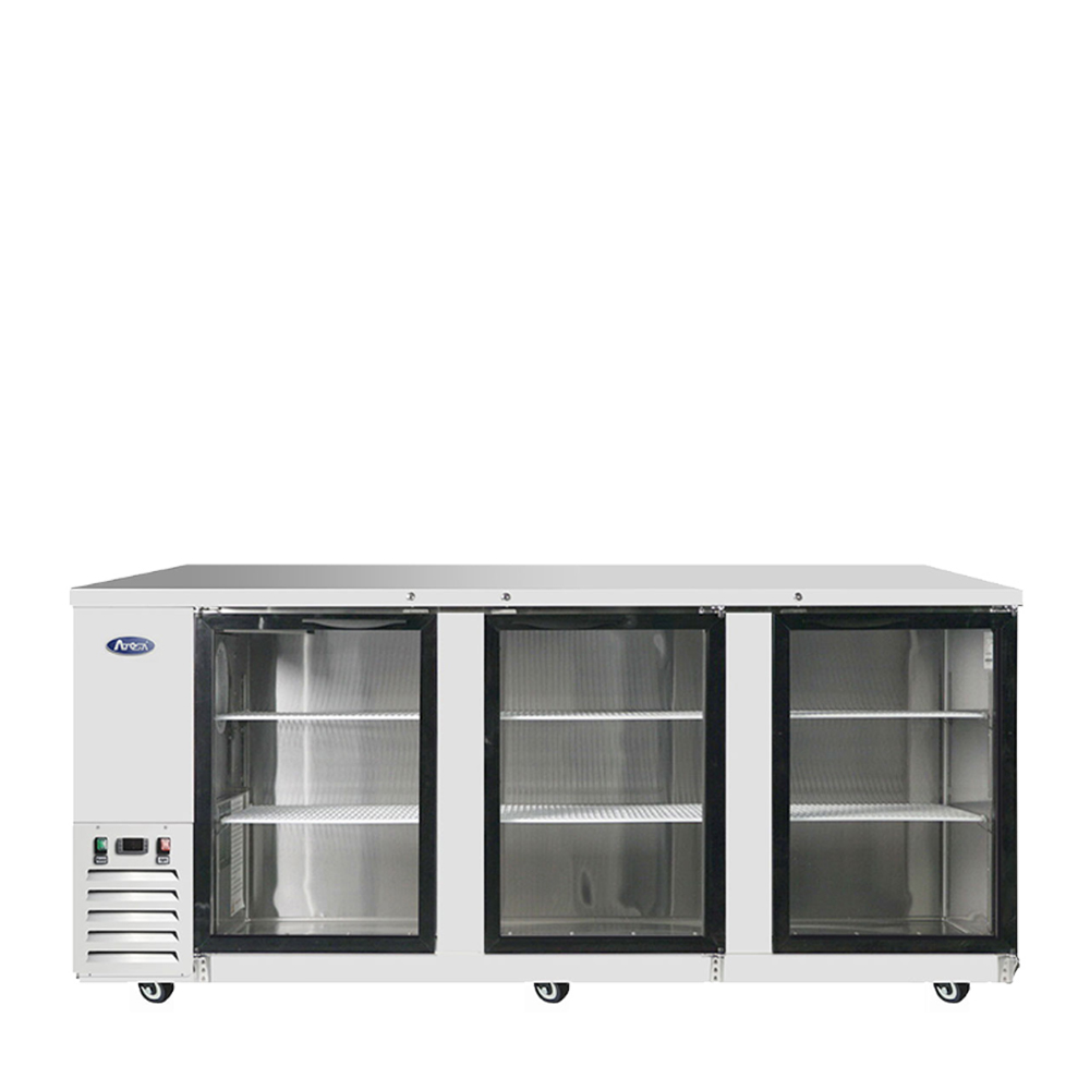 MBB90GGR — 90″ Back Bar Cooler with Glass Doors - Atosa USA