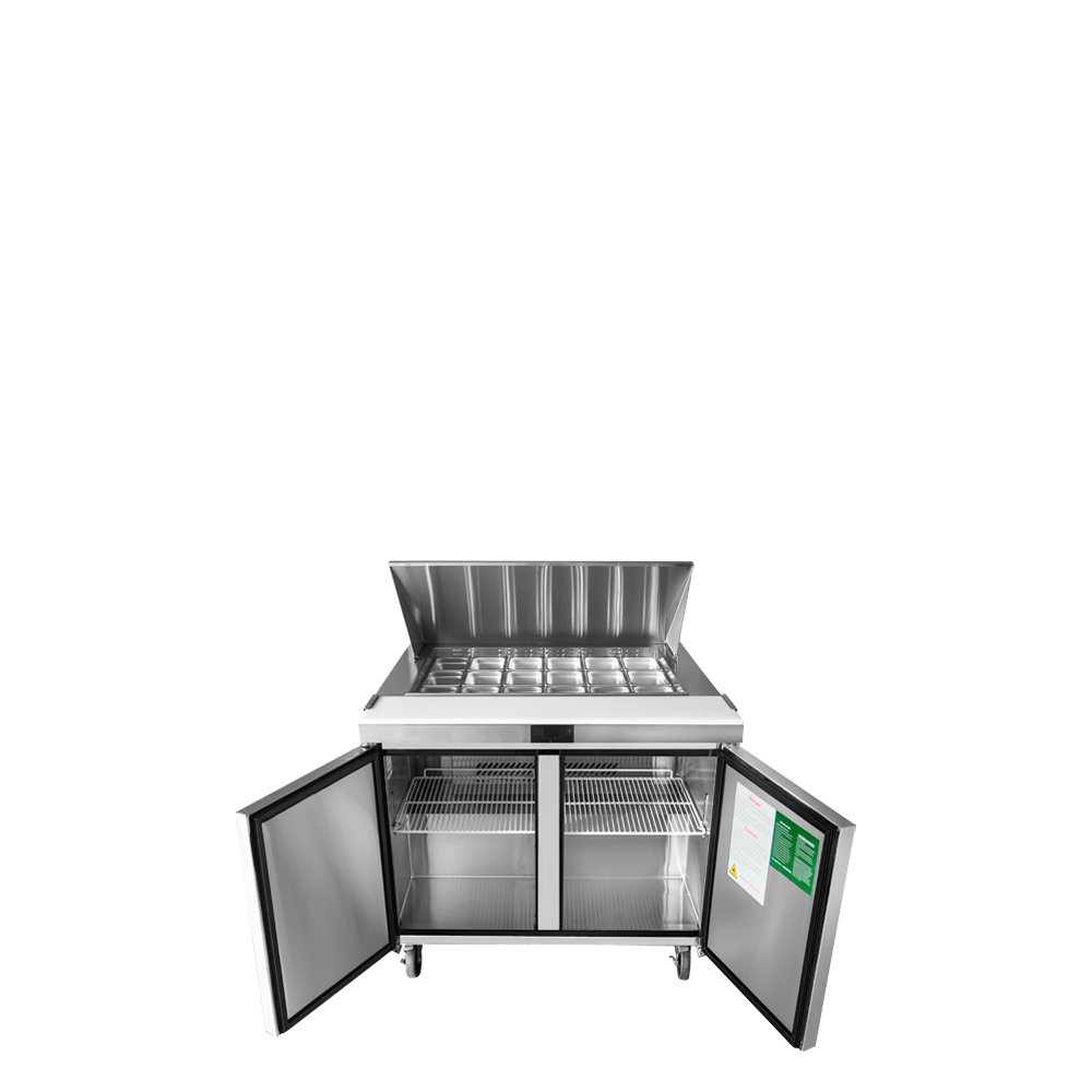 MSF8306GR — 48″ Refrigerated Mega Top Sandwich Prep. Table - Atosa USA