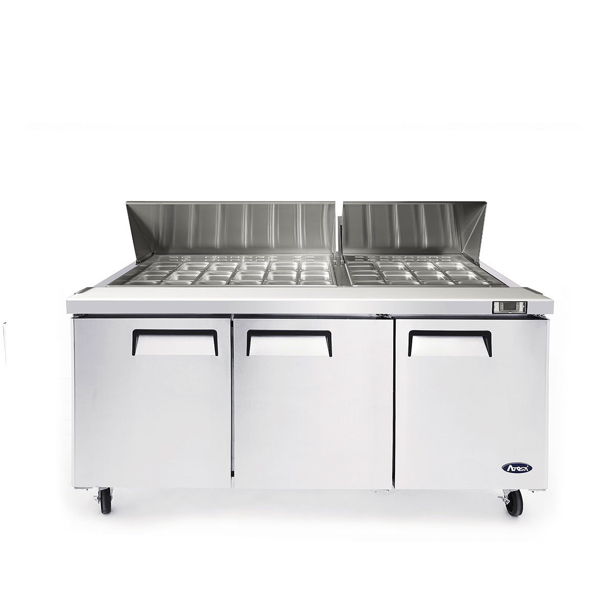 MSF8308GR — 72″ Refrigerated Mega Top Sandwich Prep. Table - Atosa USA