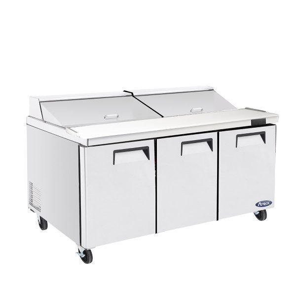 MSF8308GR — 72″ Refrigerated Mega Top Sandwich Prep. Table - Atosa USA