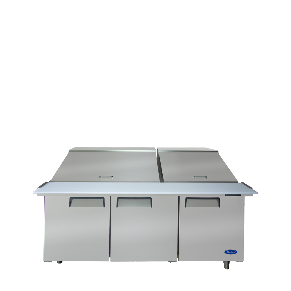 MSF8308GR — 72″ Refrigerated Mega Top Sandwich Prep. Table - Atosa USA