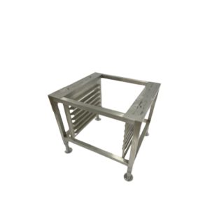 ASR-62 - Stainless Steel Combi Oven Stand with Racking - Image 1